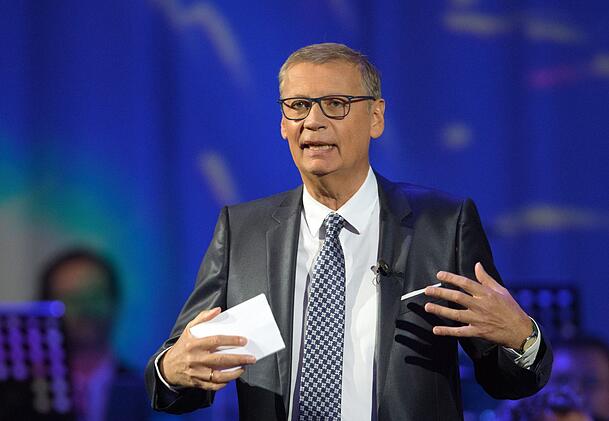 Der Träger des Karl-Valentin-Ordens 2025: Günther Jauch. (Archivbild)