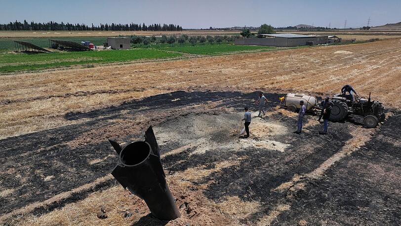 Auch in Syrien sind nach Kämpfen zwischen Iran und Israel zu Beginn der Woche Trümmer niedergegangen. (Symbolbild) Auch in Syrien sind nach Kämpfen zwischen Iran und Israel zu Beginn der Woche Trümmer niedergegangen. (Symbolbild)