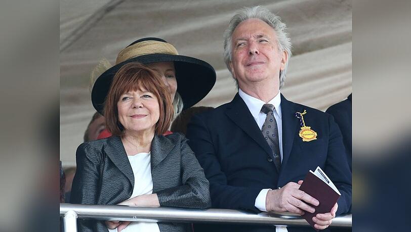 Rima Horton lebte von 1977 bis zu seinem Tod mit Alan Rickman zusammen.