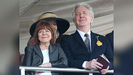 Rima Horton lebte von 1977 bis zu seinem Tod mit Alan Rickman zusammen.