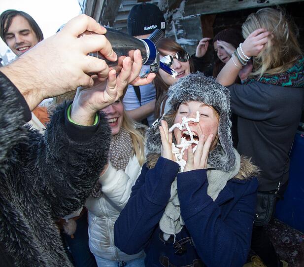 Snow Break Europe 2012 in Schladming: Die Bilder von der irren Party im Schnee
