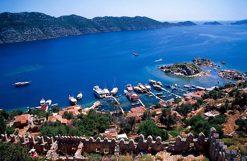 An der türkischen Riviera ist die Lage ruhig.