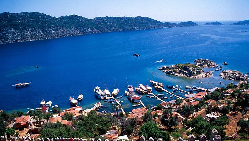 An der türkischen Riviera ist die Lage ruhig. An der türkischen Riviera ist die Lage ruhig.
