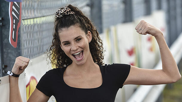 Model und Moderatorin Betty Taube