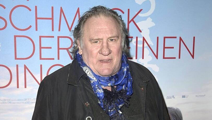 Gérard Depardieu vor wenigen Tagen bei der Premiere von "Der Geschmack der kleinen Dinge" im Cinema Paris in Berlin.