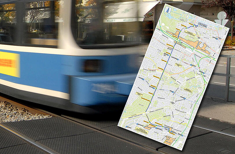 Eine Tram soll die Verbindung in den Süden stärken.
