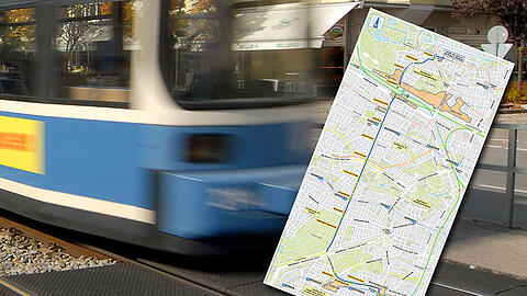 Eine Tram soll die Verbindung in den Süden stärken.