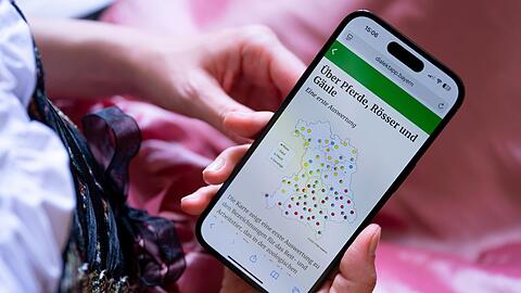 Nutzer der App "DaBay" können rund 800 Fragen beantworten und erhalten zudem Informationen rund um den Dialekt in Bayern. (Illustration)