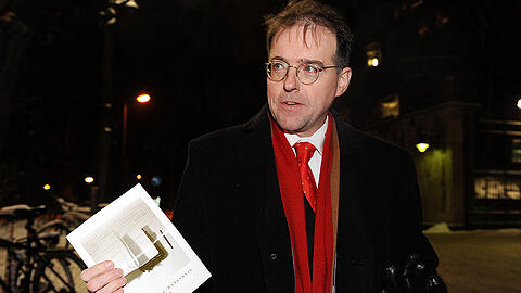 Der rechtsextreme Münchner Stadtrat Karl Richter (Bürgerinitiative Ausländerstopp).