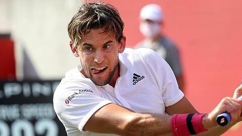 Wurde seiner Favoritenrolle in Berlin gerecht: Dominic Thiem.