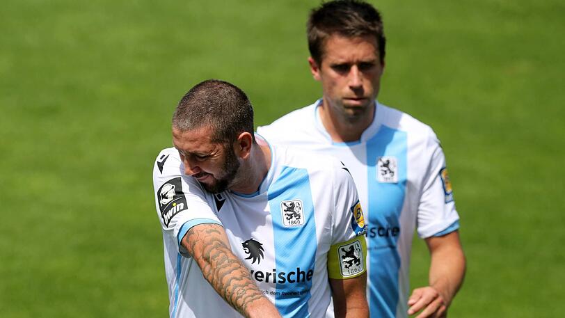 Sascha Mölders (l.) und Stefan Lex vom TSV 1860