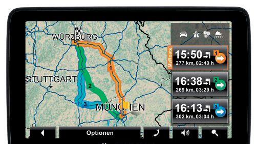 Ein Navigationsgerät kann die Fahrt erleichtern Ein Navigationsgerät kann die Fahrt erleichtern
