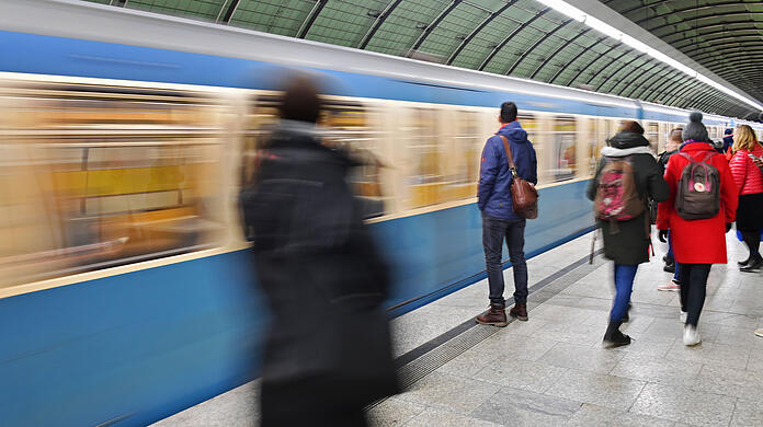 Der Vorfall hat sich am U-Bahnhof St.-Quirin-Platz in Obergiesing ereignet. (Archivbild)