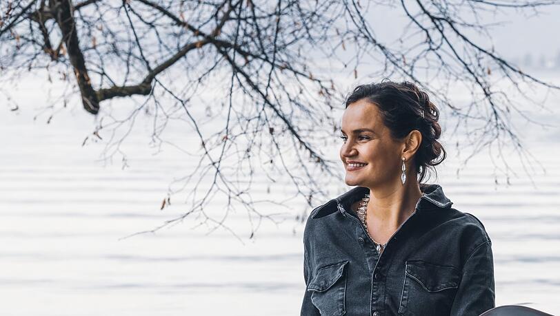 Die Cellistin Raphaela Gromes. Die Cellistin Raphaela Gromes.