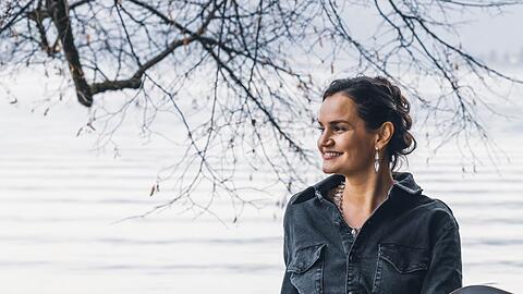 Die Cellistin Raphaela Gromes.