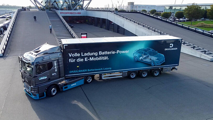 Ein E-Lkw von MAN. Das Unternehmen muss sich künftig mehr auf E-Mobilität ausrichten. Ein E-Lkw von MAN. Das Unternehmen muss sich künftig mehr auf E-Mobilität ausrichten.