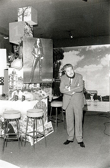 Ohne Zuckerpuppe in Schwabing: US-Sänger Bill Ramsey.
