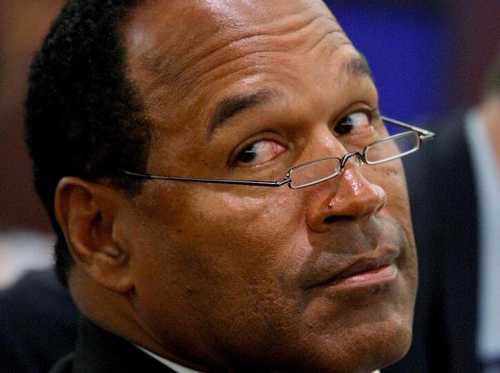 O.J. Simpson droht bei einer Verurteilung lebenslange Haft.