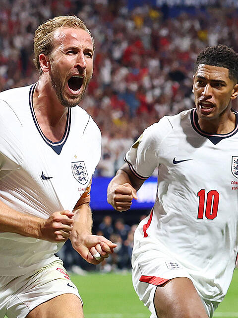 Harry Kane f&uuml;hrte England mit einem Doppelpack im Alleingang zum 2:1-Sieg &uuml;ber Kongo.