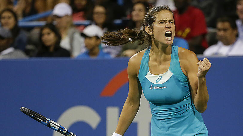 Julia Görges ist bestens in Form.