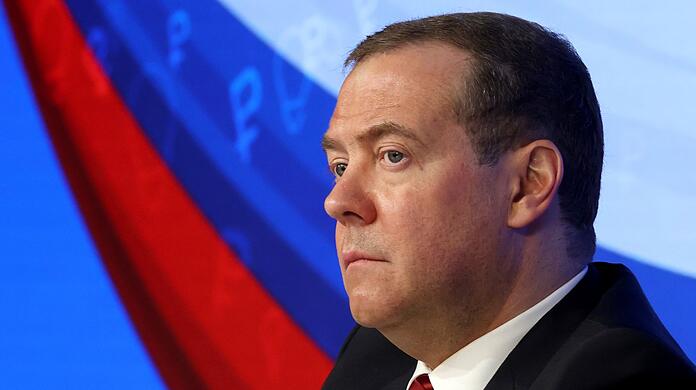 Enger Vertrauter von Kremlchef Wladimir Putin: Dmitri Medwedew.
