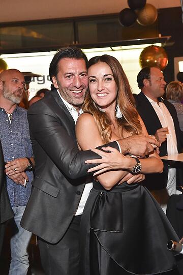 Ugo Crocamo mit Freundin Melanie Fischer