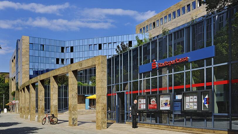 Das Stadtsparkasse-Verwaltungszentrum an der Ungererstraße.