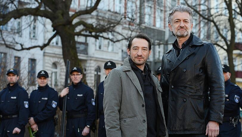 Die Kommissare Felix Stark (Boris Aljinovic, l.) und Till Ritter (Dominic Raacke) gehen ab 2015 vorzeitig in Rente. Die Kommissare Felix Stark (Boris Aljinovic, l.) und Till Ritter (Dominic Raacke) gehen ab 2015 vorzeitig in Rente.
