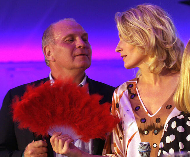 Uli Hoeneß auf der &bdquo;Women&rsquo;s World Cup Night&ldquo;.