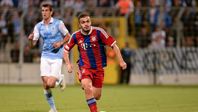 Sallahi erzielte beim 3:1-Sieg der kleinen Bayern im Amateur-Derby einen sehenswerten Treffer. Sallahi erzielte beim 3:1-Sieg der kleinen Bayern im Amateur-Derby einen sehenswerten Treffer.
