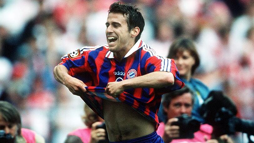 MEHMET SCHOLL: Offensives Mittelfeld/Flügel - Umgerechneter Marktwert: 80 Millionen Euro - Beim FC Bayern aktiv: 1992 bis 2007 - Bewertete Saison: 1995/96