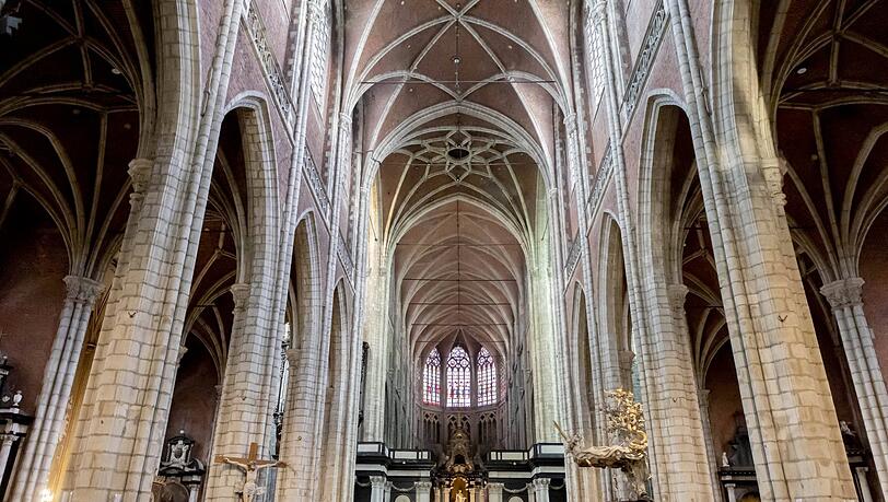 Die Philharmoniker hätten in der Kirche St. Bavo spielen sollen.