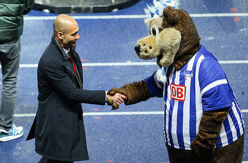 Berlin war für Pep Guardiola und seinen FC Bayern bis dato stets eine Reise wert.