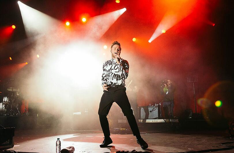 Olly Murs hat ein Auftrittsverbot in Manchester