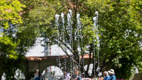 Zum Wochenstart bleibt es im ganzen Freistaat sonnig und warm.
