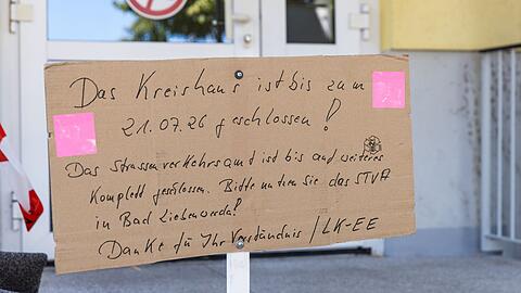 Die Au&szlig;enstelle der Kreisverwaltung in Finsterwalde im S&uuml;den Brandenburgs bleibt vorerst zu.