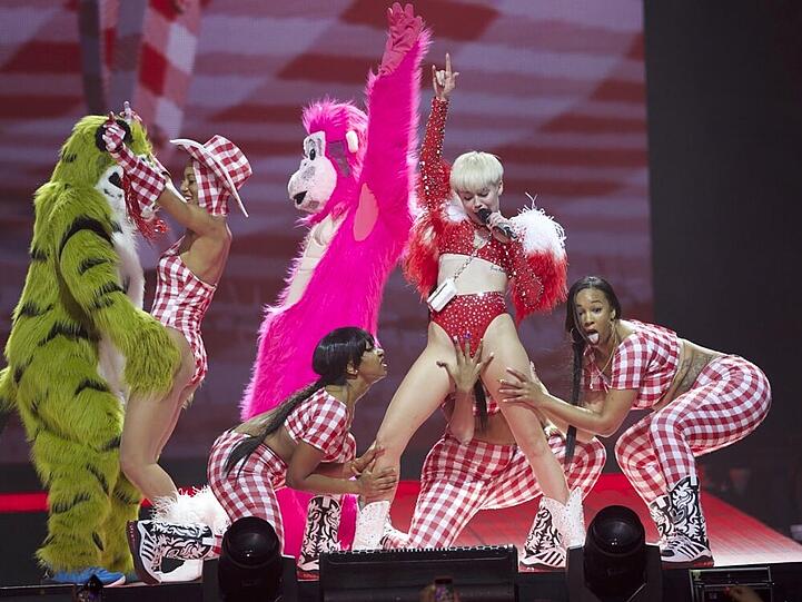 Miley Cyrus beim Tourauftakt in Vancouver