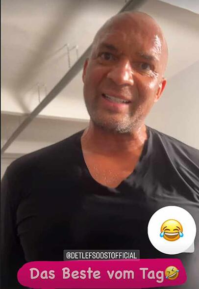 Ob Detlef D! Soost begeistert darüber ist, dass ihn seine Tanzpartnerin heimlich gefilmt hat? Ob Detlef D! Soost begeistert darüber ist, dass ihn seine Tanzpartnerin heimlich gefilmt hat?