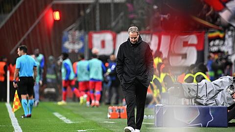 Erste Niederlage für Trainer Kasper Hjulmand.