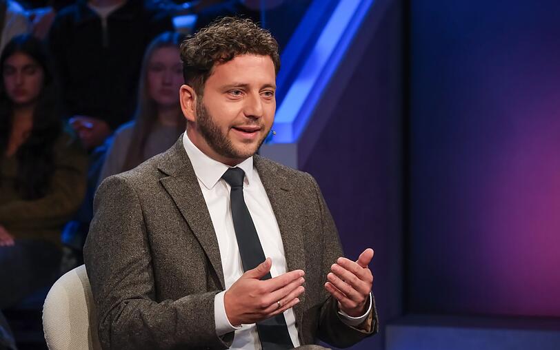 "Es kann auch scheitern", sagte Grünen-Chef Felix Banaszak bei Maischberger über die Sondierungsgespräche mit der Berliner Linkspartei. "Es kann auch scheitern", sagte Grünen-Chef Felix Banaszak bei Maischberger über die Sondierungsgespräche mit der Berliner Linkspartei.