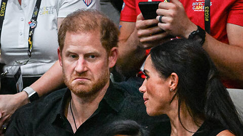 Prinz Harry und Herzogin Meghan bei einem Rollstuhl-Basketball-Turnier in Düsseldorf