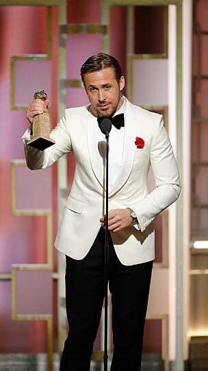 Ryan Gosling wurde mit "La La Land" bester Hauptdarsteller in einer Komödie.
