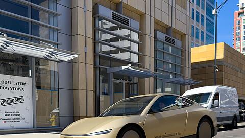 Auch Teslas geplantes Robotaxi ohne Lenkrad und Pedale soll nur mit Kameras als Sensoren auskommen. (Archivbild)