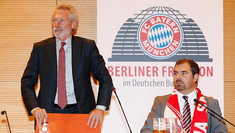 Der FC Bayern darf ab sofort die "Berliner Fraktion" des Bundestags zu seinen Fanklubs zählen.