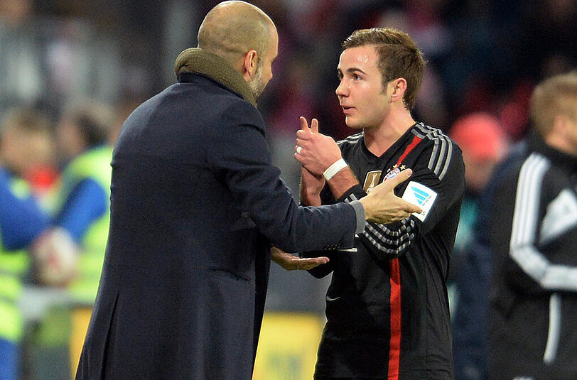 Mario Götze erzielte in der Hinrunde 7 Tore.