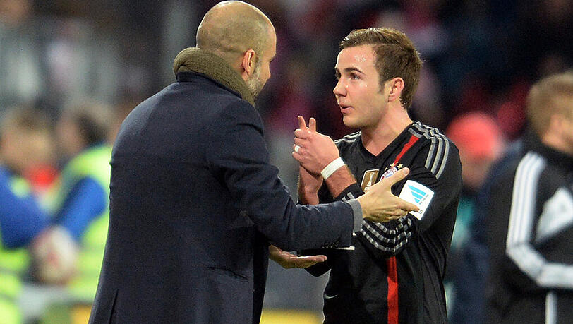 Mario Götze erzielte in der Hinrunde 7 Tore. Mario Götze erzielte in der Hinrunde 7 Tore.
