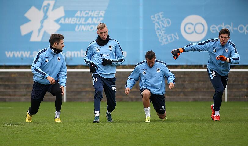 Das erste Training mit dem neuen Co-Trainer Sven Kmetsch.