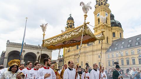 Fronleichnam in München. (Archivbild)