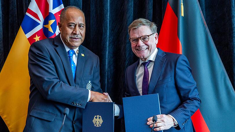 Deutschland und der pazifische Inselstaat Niue nehmen diplomatische Beziehungen auf.