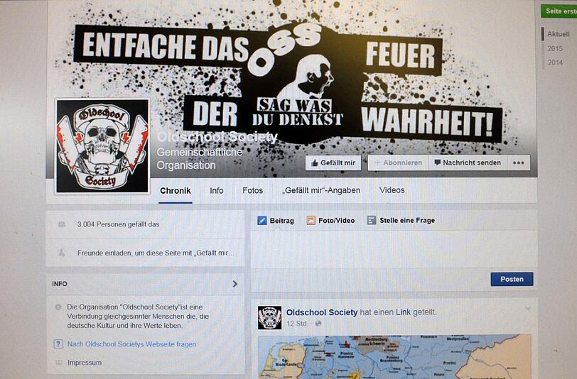 Die Rocker machten es den Ermittlern leicht: Sie unterhielten sich teils offen auf Facebook.